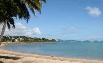 The number of international visitors to Whitsunday is up . The number of international visitors to Whitsunday is up .