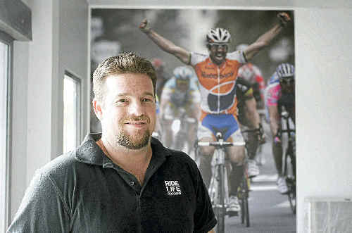 Troy Mogg is looking forward to opening his new bike store, Giant Cycling World Rockhampton.