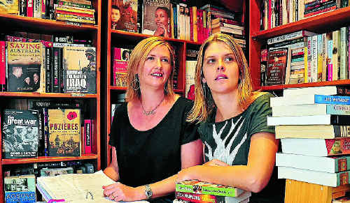 Natalie Webster and Lucinda Morley have to count all 10,000 books at The River Read bookshop by hand. Natalie Webster and Lucinda Morley have to count all 10,000 books at The River Read bookshop by hand.