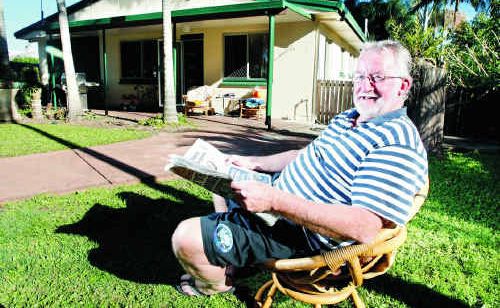 Ted Bradley’s insurance was paid out and his house rebuilt after the floods. He is the only resident living back in a house on Brisbane Tce, Goodna. Ted Bradley’s insurance was paid out and his house rebuilt after the floods. He is the only resident living back in a house on Brisbane Tce, Goodna.