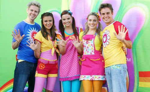 Hi-5 visits Emerald to perform for Floodfest. Hi-5 visits Emerald to perform for Floodfest.
