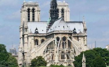 Notre Dame Cathedral, with its glorious stained-glass windows, is one of the many beautiful sights that attract swarms of tourists in Paris. Notre Dame Cathedral, with its glorious stained-glass windows, is one of the many beautiful sights that attract swarms of tourists in Paris.