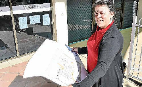 RSL manager Jo Schwenke looks at the extension plans for the club, due to start in a couple of months. RSL manager Jo Schwenke looks at the extension plans for the club, due to start in a couple of months.