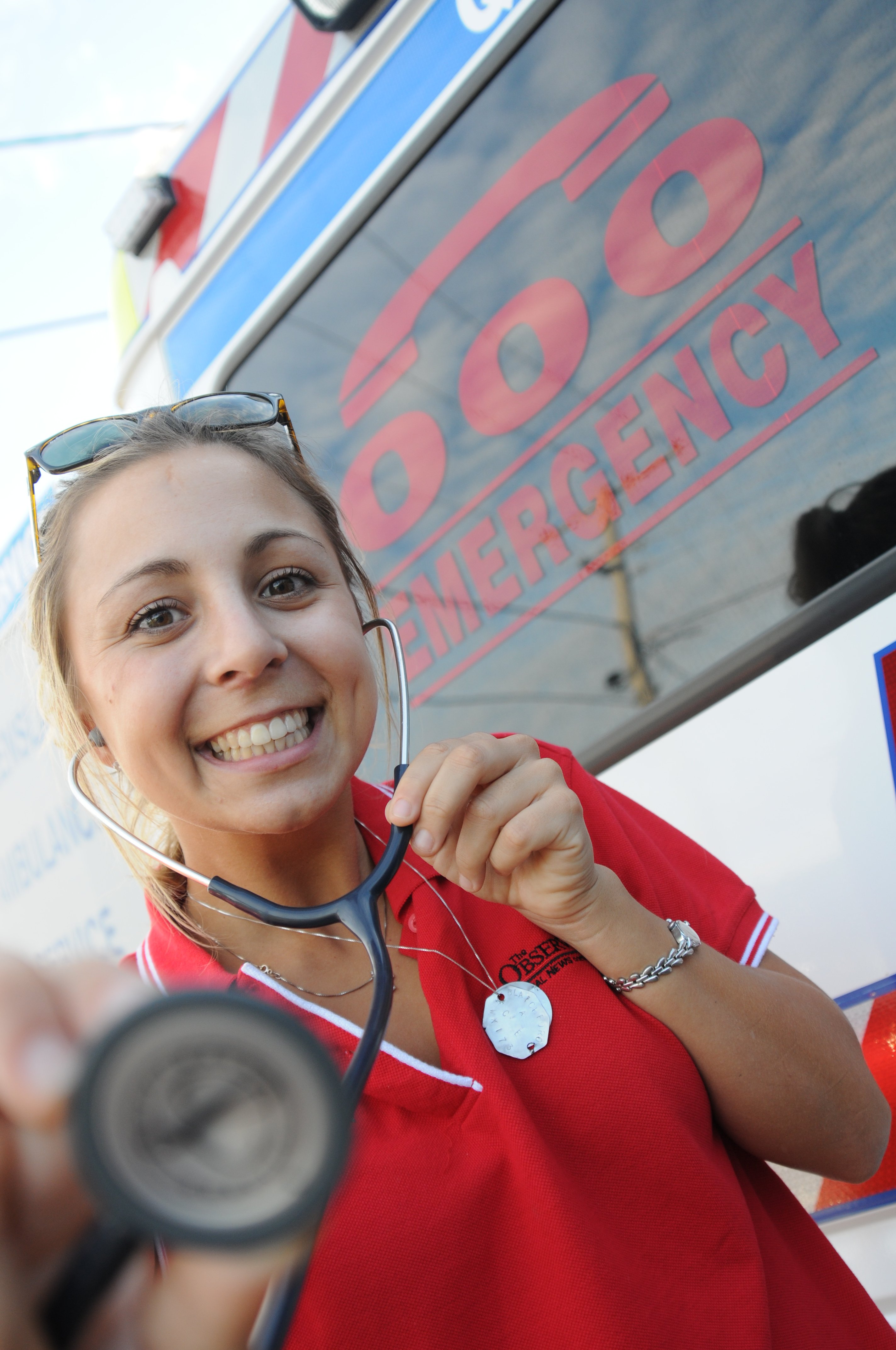 IN A HEARTBEAT: Observer reporter Emily Blatchford rides along with the Queensland Ambulance Service to find out what it's really like to be an ambo. 