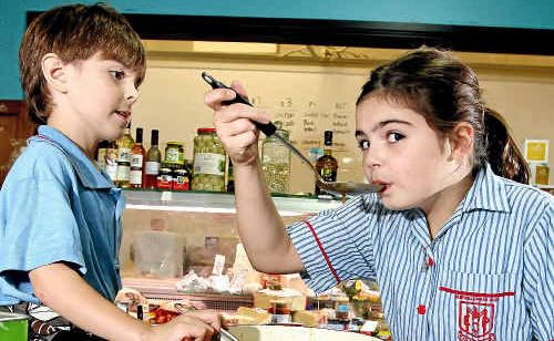 Budding junior masterchefs ...with Jo Nimmo from The Modern Grocer in Murwillumbah who is re-starting cooking classes. Budding junior masterchefs ...with Jo Nimmo from The Modern Grocer in Murwillumbah who is re-starting cooking classes.