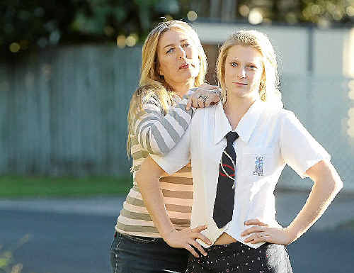 Animal activists Jaylene Musgrave (left) and Chloe Brisk are organising a live export protest in Maroochydore tomorrow.