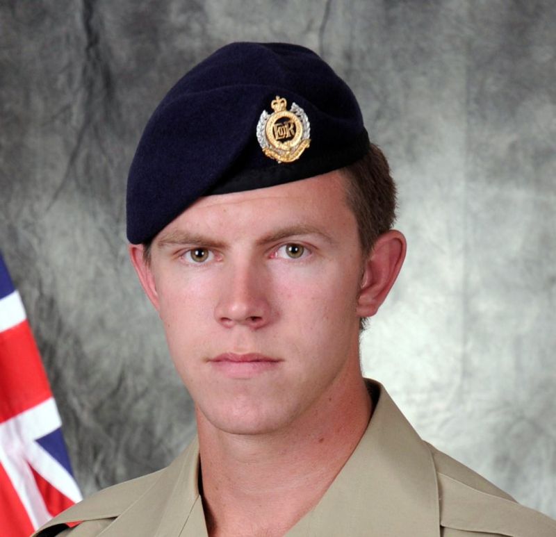 Sapper Rowan Robinson.