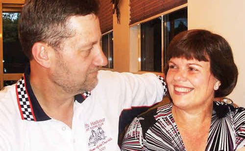 Malcolm Kamp and his wife Merrilyn share a joke in their younger days. Photo: Supplied Malcolm Kamp and his wife Merrilyn share a joke in their younger days. Photo: Supplied
