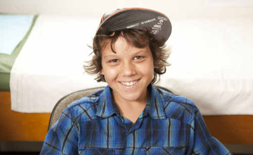 Jacob Thurlow has a big smile, becoming a local celebrity after starring in the Telehealth television commercial. Jacob Thurlow has a big smile, becoming a local celebrity after starring in the Telehealth television commercial.