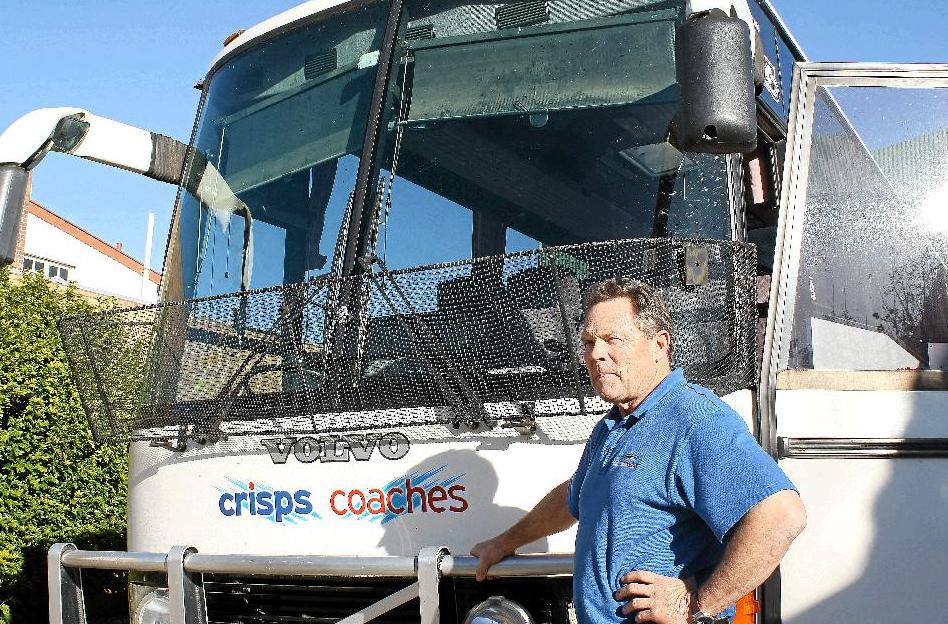 Crisps Coaches owner Russell Crisp is still unsure on what affect the carbon tax would have on his business but said any expenses would be passed on to the consumer.