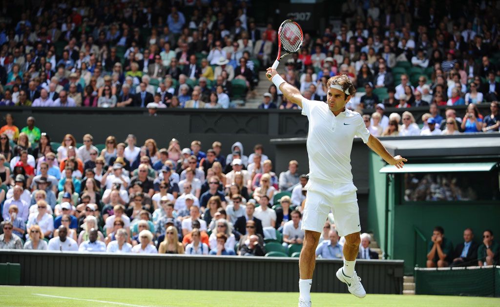 Roger Federer. Roger Federer.
