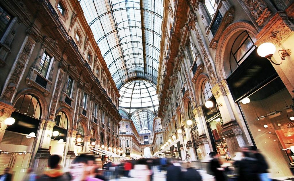 Milan Passage Vittorio Shopping Mall Milan Passage Vittorio Shopping Mall