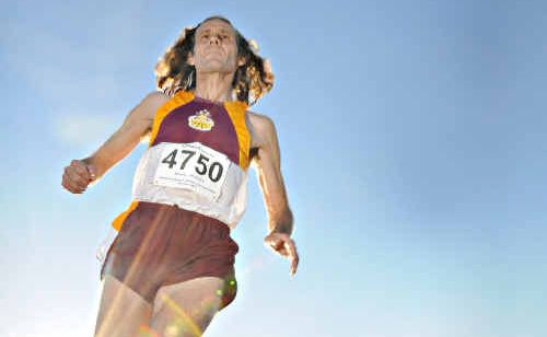 Daryl Wiblen recently placed second in the Australian Masters 3km steeplechase. Daryl Wiblen recently placed second in the Australian Masters 3km steeplechase.