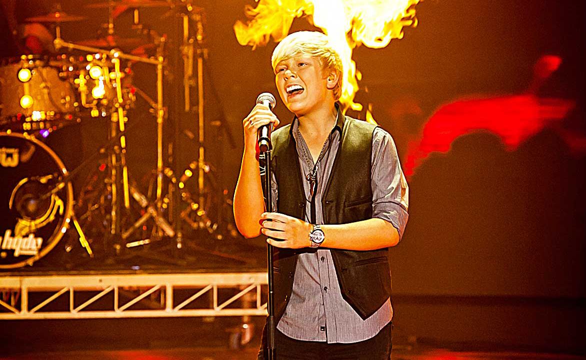 A TRUE STAR: Former Whitsunday resident Jack Vidgen performing in the finals of Australia's Got Talent on Tuesday night. A TRUE STAR: Former Whitsunday resident Jack Vidgen performing in the finals of Australia's Got Talent on Tuesday night.