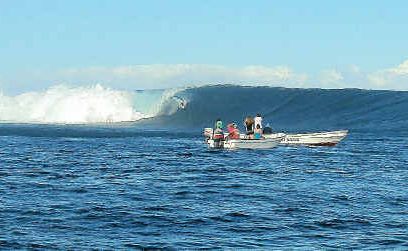 Cloudbreak was the surfers’ break of choice as Fiji experienced one of the most consistent clean big swells in decades. Cloudbreak was the surfers’ break of choice as Fiji experienced one of the most consistent clean big swells in decades.