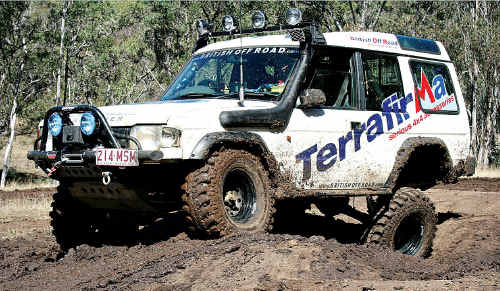 Mark Calder’s 1994 Disco has been transformed into a showcase for British Off Road’s aftermarket accessories. Mark Calder’s 1994 Disco has been transformed into a showcase for British Off Road’s aftermarket accessories.