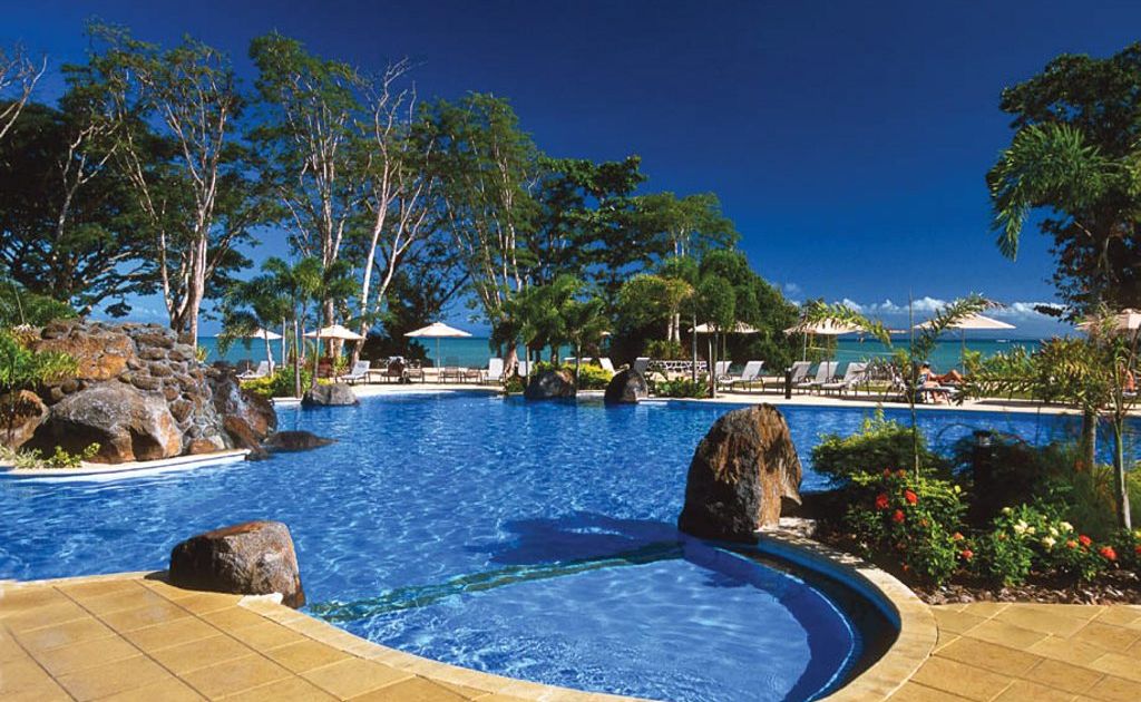Samoa’s Aggie Grey’s Lagoon, Beach Resort and Spa. Samoa’s Aggie Grey’s Lagoon, Beach Resort and Spa.