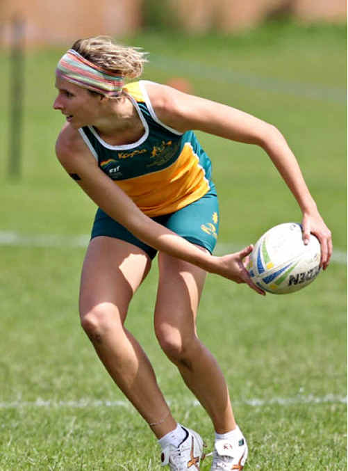 Sarah Spacie in action during the five days of play. Sarah Spacie in action during the five days of play.