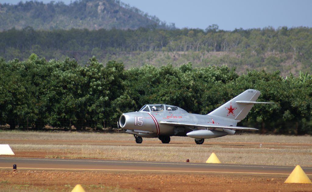 Richard and Susie McDonald's Mig 15. Richard and Susie McDonald's Mig 15.