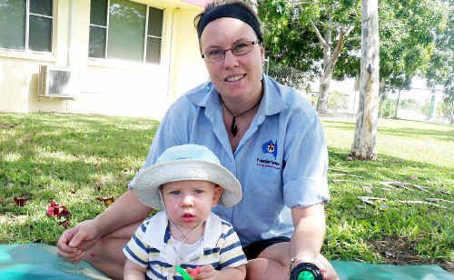Amy Shoebridge is adjusting to life in outback Australia since moving here from New Zealand. Amy Shoebridge is adjusting to life in outback Australia since moving here from New Zealand.