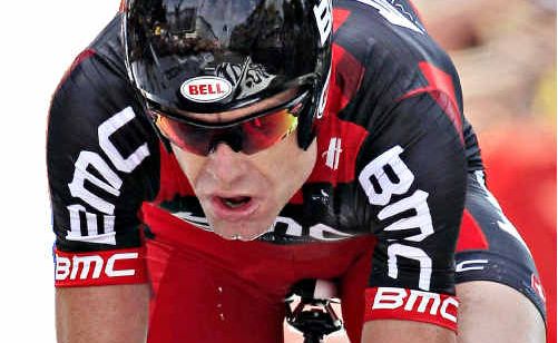 Cadel Evans on his way to winning the Tour de France. Cadel Evans on his way to winning the Tour de France.