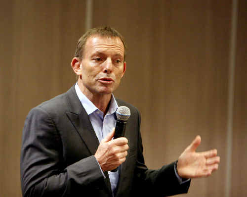 Opposition leader Tony Abbott told Sky News he would oppose a conscience vote on gay marriage.
Opposition leader Tony Abbott told Sky News he would oppose a conscience vote on gay marriage.