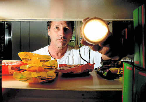 Burringbar General Store part-owner Doug Clarke is one of several business people wanting a secure electricity supply.