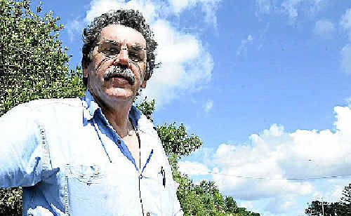 Garry Johnston of Clunes believes that the speed camera has made the village safer and quieter by removing the sound of metal on metal. Garry Johnston of Clunes believes that the speed camera has made the village safer and quieter by removing the sound of metal on metal.
