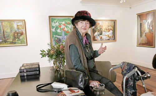 Margaret Olley at Lismore in 2006. Margaret Olley at Lismore in 2006.