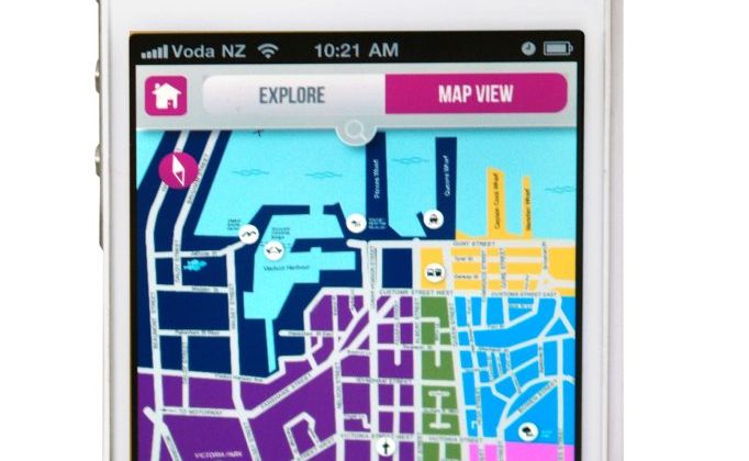 The Insiders’ Guide to Downtown Auckland app. The Insiders’ Guide to Downtown Auckland app.