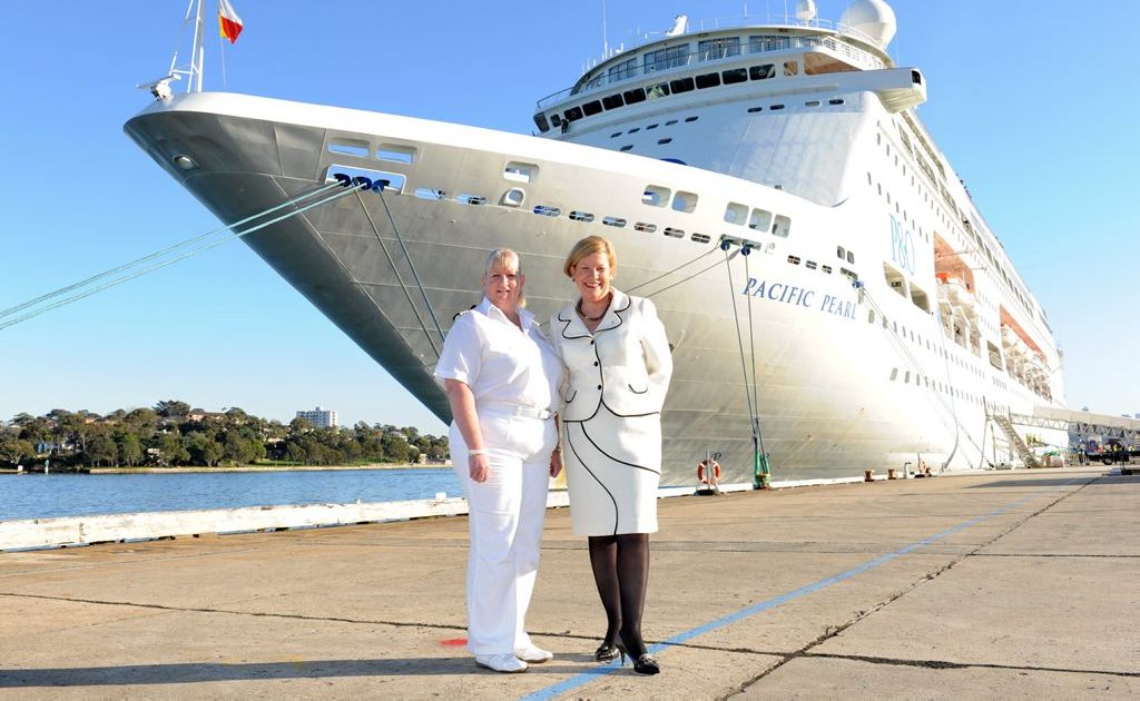 Captain Sarah Breton and Ann Sherry. Captain Sarah Breton and Ann Sherry.