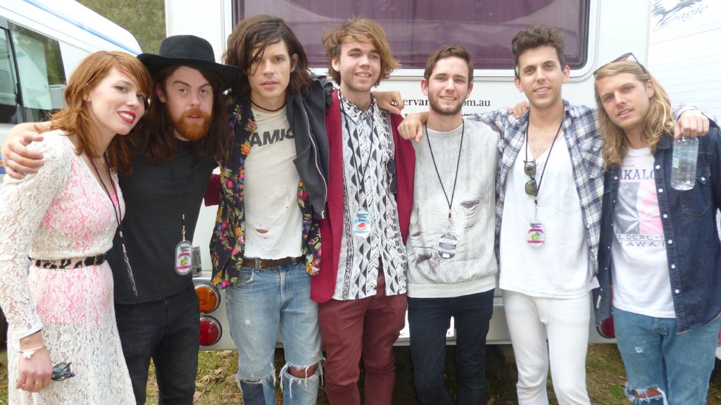 APN online competition winners Andrew and Jackson Merrick with GROUPLOVE. APN online competition winners Andrew and Jackson Merrick with GROUPLOVE.