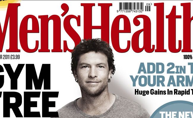 Sam Worthington will appear on the September cover of UK Men's Health. Sam Worthington will appear on the September cover of UK Men's Health.