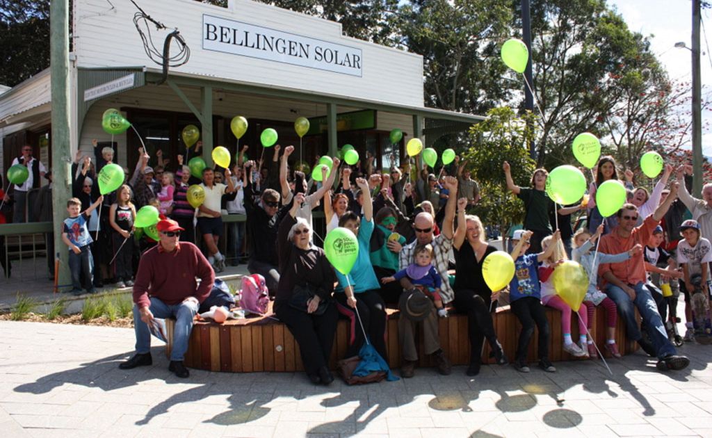 SOLAR PEOPLE POWER: Bellingen Solar launched its new premises under sunny skies in Bellingen on Saturday. Many in the community turned out to join the celebrations. SOLAR PEOPLE POWER: Bellingen Solar launched its new premises under sunny skies in Bellingen on Saturday. Many in the community turned out to join the celebrations.