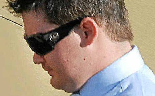 Nathan Grima outside the Mackay Courthouse yesterday. Nathan Grima outside the Mackay Courthouse yesterday.