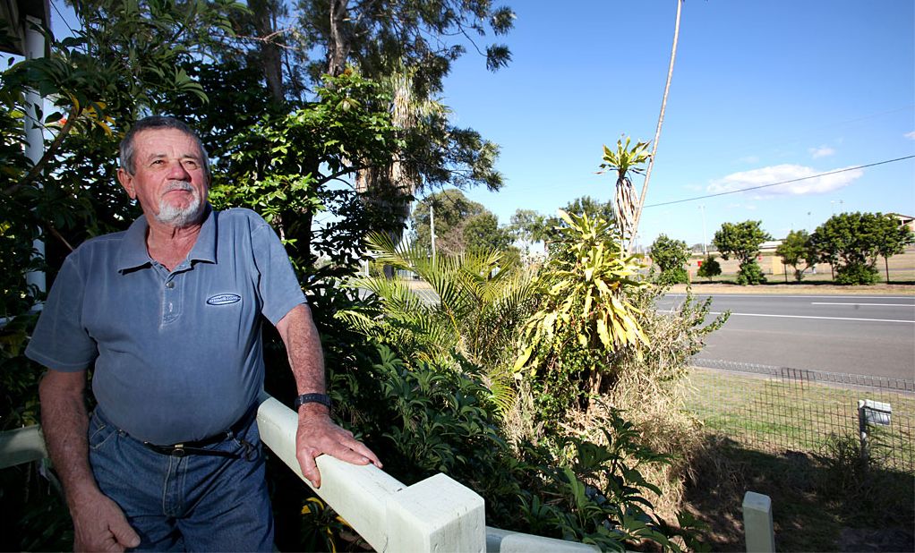 Keith Lobegeiger has lived as close to the Showgrounds as it’s possible to get for the last 30 years and says concerts and events like speedway never cause him any concerns.