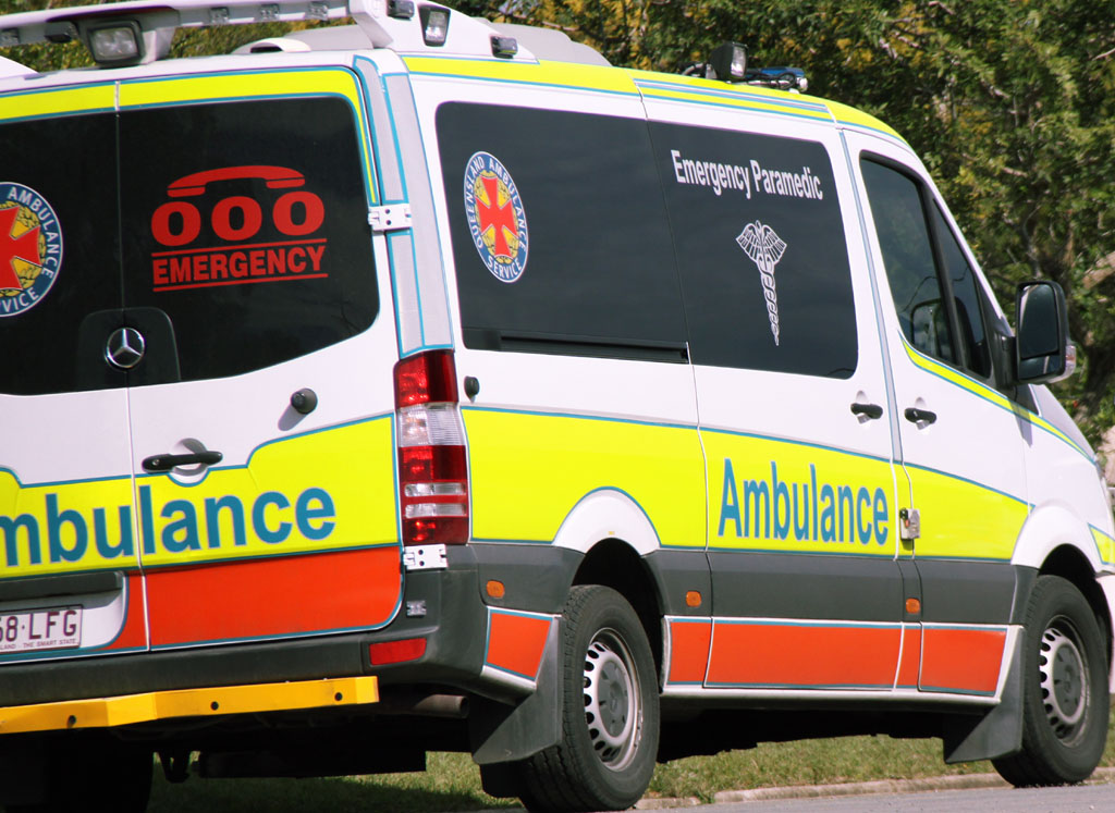 A Maroochydore man had to call for help after finding himself in a tight and awkward position. A Maroochydore man had to call for help after finding himself in a tight and awkward position.