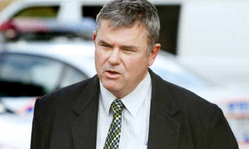 Mick Niland talks about the hold-up. Mick Niland talks about the hold-up.