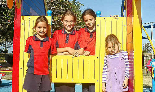 Sisters, Mia, Krista, Jade and Brooke Baguley want Cr Stephen Schwarten to think about the children of Yeppoon when deciding what to put on the Yeppoon foreshore site. Sisters, Mia, Krista, Jade and Brooke Baguley want Cr Stephen Schwarten to think about the children of Yeppoon when deciding what to put on the Yeppoon foreshore site.