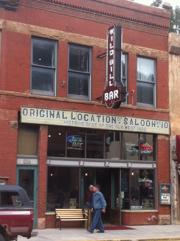 Deadwood Number 10 Saloon today. Deadwood Number 10 Saloon today.