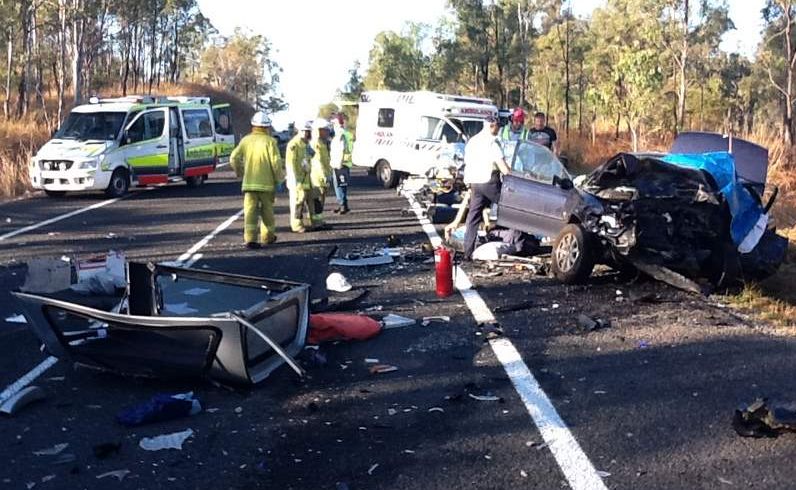 A PREGNANT Sunshine Coast teenager has died in a three-car crash on the Bruce Highway 25km south of Miriam Vale this morning. A PREGNANT Sunshine Coast teenager has died in a three-car crash on the Bruce Highway 25km south of Miriam Vale this morning.