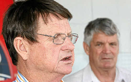 Robert Schwarten with Will Cordwell at the Ascot Hotel speak about youth crime.