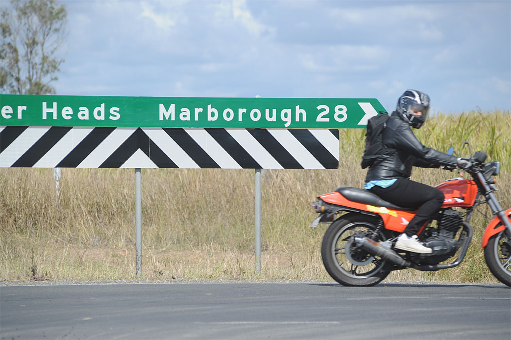 This way to the mythical city of Marborough... This way to the mythical city of Marborough...