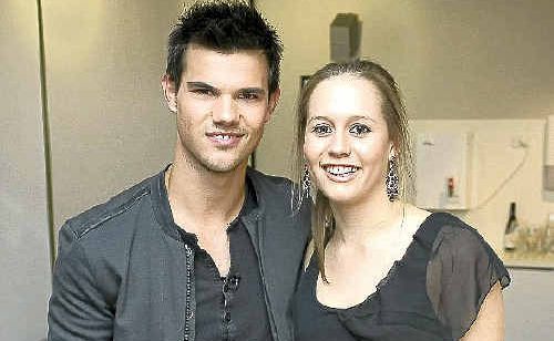 Sophie Thoresen, of Mountain Creek, was ecstatic to meet Taylor Lautner. Sophie Thoresen, of Mountain Creek, was ecstatic to meet Taylor Lautner.