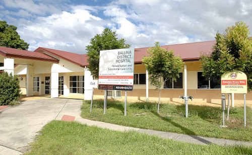 Ballina District Hospital where the patient was admitted before being transferred. Ballina District Hospital where the patient was admitted before being transferred.