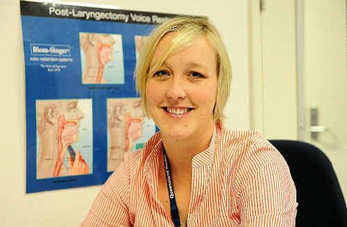 Bundaberg Hospital speech pathologist Sarah Terry urges adults with literacy problems to seek help. Bundaberg Hospital speech pathologist Sarah Terry urges adults with literacy problems to seek help.