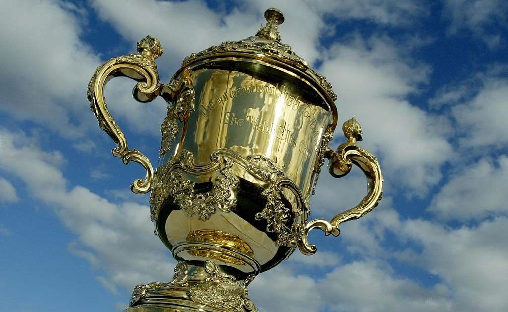 The Webb Ellis Cup. The Webb Ellis Cup.