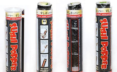 Portable, pop-up California, Cucumber, and Spicy Shrimp rolls all readily available for when you’re craving sushi on the go. Portable, pop-up California, Cucumber, and Spicy Shrimp rolls all readily available for when you’re craving sushi on the go.