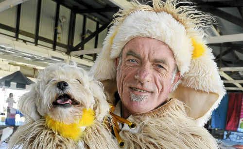 Michael Rogowski and Minnie were set to defend their title at the Fruitopia Family Fair Day dog show. Michael Rogowski and Minnie were set to defend their title at the Fruitopia Family Fair Day dog show.