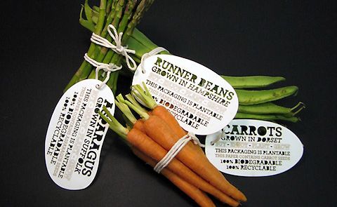 Plantable, Biodegradable Vegetable Labels. Plantable, Biodegradable Vegetable Labels.